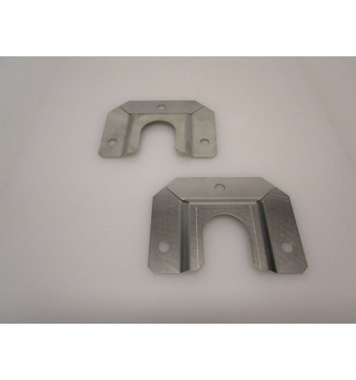 Paire de platines de fixation au sol C4