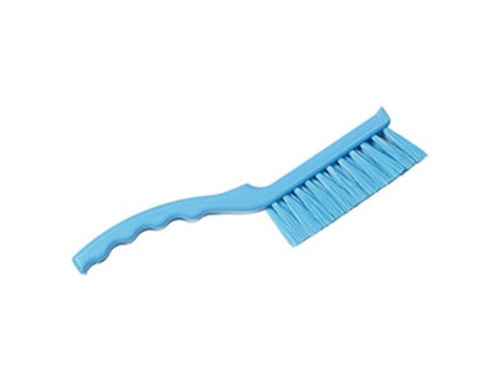 Brosse bleue poils souples