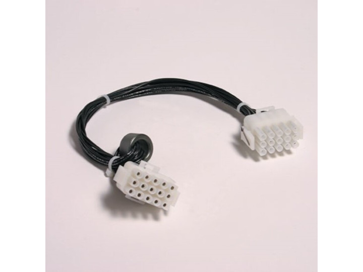 Cable alimentation 15 broches computeur connecteur blanc de chaque coté