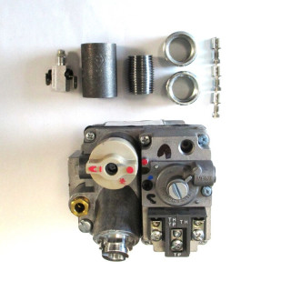 Kit vanne gaz NAT MILLIVOLT complet