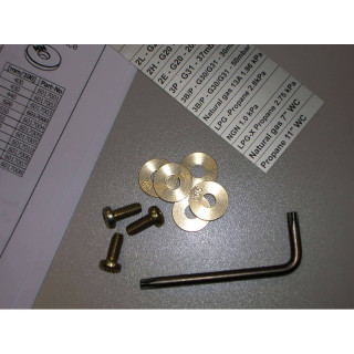 Kit conversion gaz naturel ( anc ref CM6017009+CM6017010)