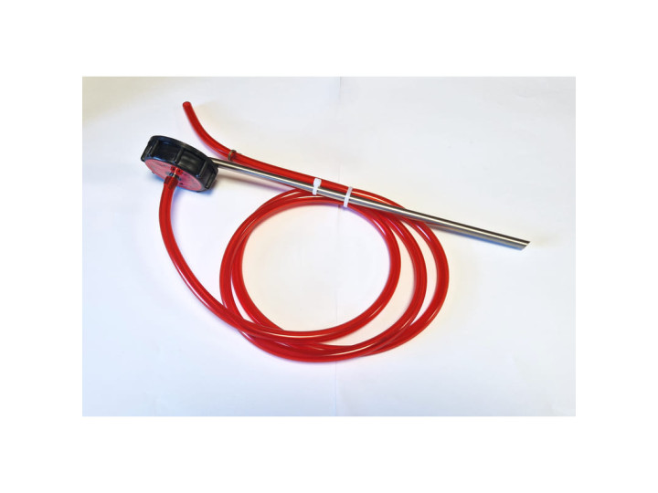 Canne inox + bouchon + tuyau rouge (anc ref CM2609347)