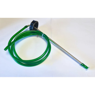 Canne inox + bouchon + tuyau vert rinçage (anc ref CM2609349)