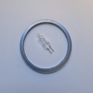 Halogen Light Bulb with seal, circular