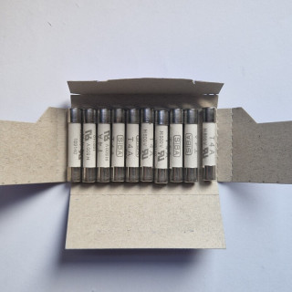 fusible T4A 10pc. 6.3x32mm Convo 4