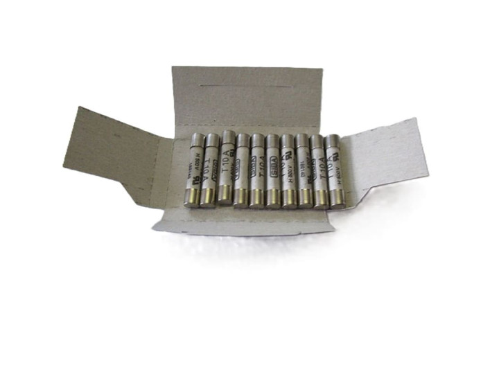 Fusible T10A 10pc. 6.2x32mm Convo 4