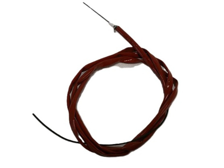 Electrode avec cable pour contrôle flamme