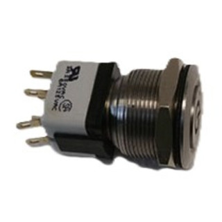 bouton poussoir plat à enclenchement M/A  (anc ref T82292)