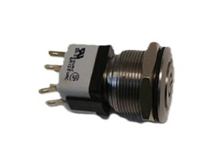 bouton poussoir plat à enclenchement M/A  (anc ref T82292)
