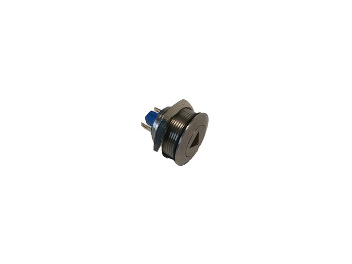 bouton poussoir plat montée / descente diam 22, inox, IP65, 2A, 48V